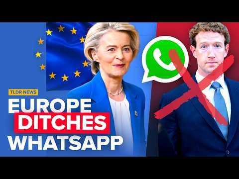 YouTube thumbnail for Why the EU is Ditching WhatsApp