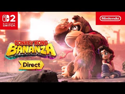 YouTube thumbnail for After watching the DK Bananza Direct, I'm 💯 sold