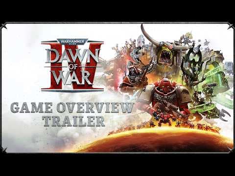 YouTube thumbnail for Warhammer 40,000: Dawn of War IV – Official Game Overview Trailer