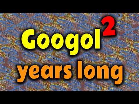 YouTube thumbnail for The Googol Coaster - Longest Ride in RollerCoaster Tycoon [Marcel Vos; 41:22]