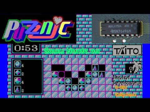 YouTube thumbnail for Puzznic [MS DOS] Some Music on Tandy 3 Voice