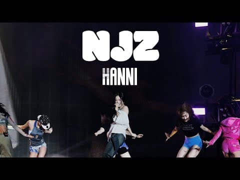 YouTube thumbnail for NJZ Hanni - My Boo (Ghost Town DJ's cover) at ComplexCon 2025