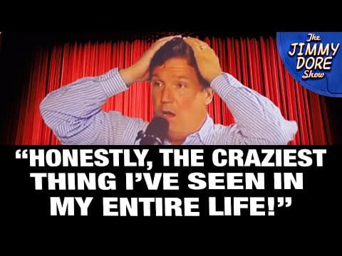 YouTube thumbnail for Tucker Rips Trump Administration Cover Up of Epstein Story [12:59 | JUL 10 2025 | The Jimmy Dore Show]