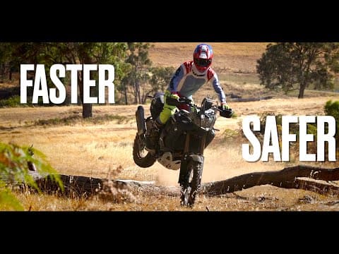 YouTube thumbnail for Removing weight and drag from my motorcycle for better off road performance T7 World Raid. - Adam Riemann