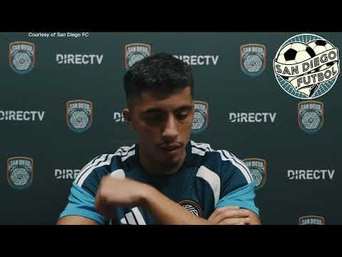 YouTube thumbnail for SDFC Postmatch Media (Varas, Alvarado, Sisniega) 3-3 @ Galaxy