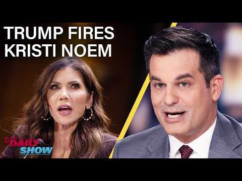 YouTube thumbnail for Trump Axes Kristi Noem & Hegseth Strong-Arms "Too-Woke" Boy Scouts