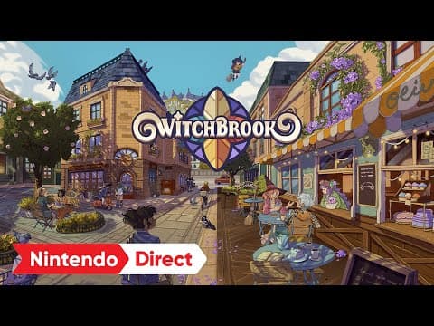 YouTube thumbnail for Witchbrook – Announcement Trailer – Nintendo Switch