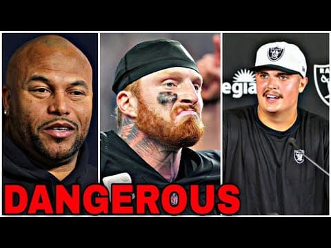 YouTube thumbnail for Maxx Crosby DESTROYS ROOKIE over Disrespect + Raiders QB Aidan O'Connell...