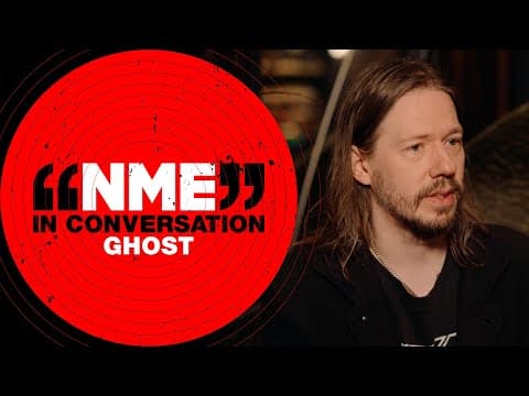 YouTube thumbnail for Ghost’s Tobias Forge on new album ‘Skeletá’, overcoming early struggles and moving on from the lore | NME [27:53]
