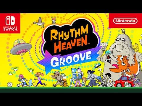 YouTube thumbnail for Rhythm Heaven Groove – Overview Trailer