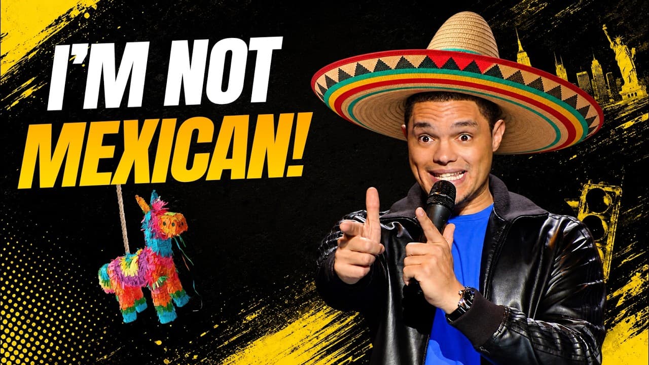 YouTube thumbnail for [Video] Trevor Noah: Why Americans Think I'm Mexican (7:41)