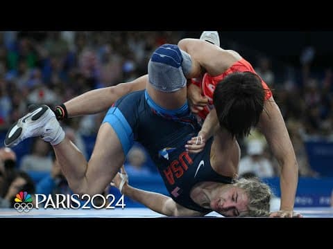 YouTube thumbnail for [FRE]  Helen Maroulis vs Sakurai Tsugumi Highlights