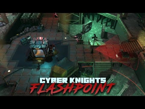YouTube thumbnail for New trailer for XCOM-like heist RPG, Cyber Knights: Flashpoint. Demo in 3 days, game releasing later this year. [PC / Mac / Linux]