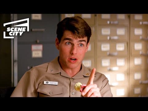 YouTube thumbnail for "One more and I get a set of steak knives!"  (early context-building from "A Few Good Men," 1992)