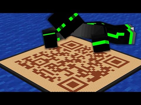 YouTube thumbnail for Generating QR codes with Minecraft redstone