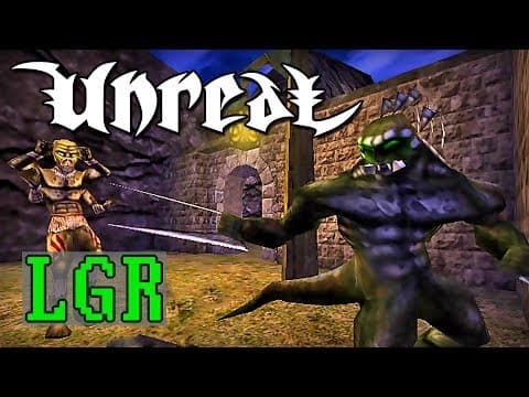 YouTube thumbnail for Unreal 20 Years Later: An LGR Retrospective