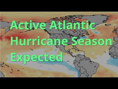 YouTube thumbnail for Outlook for the 2025 Atlantic Hurricane Season | Tropical Tidbits
