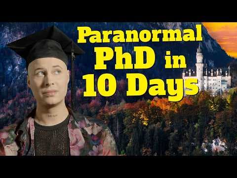 YouTube thumbnail for Caelan Conrad - Skeptic gets a Paranormal PhD [3:20:56]