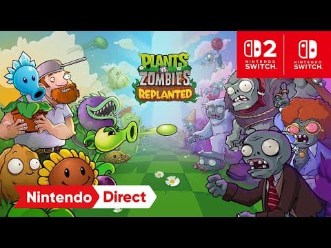 YouTube thumbnail for Plants vs. Zombies: Replanted – Pre-Order Trailer