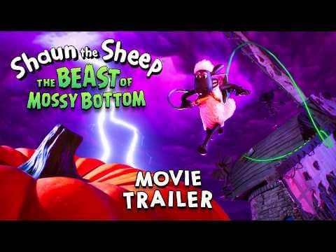 YouTube thumbnail for Shaun the Sheep: The Beast of Mossy Bottom | Official Trailer 2
