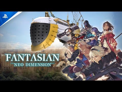 YouTube thumbnail for Fantasian Neo Dimension - Release Date Announcement Trailer | PS5 & PS4 Games