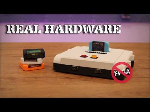 YouTube thumbnail for The GameTank - A New Open Source 8-Bit Game Console