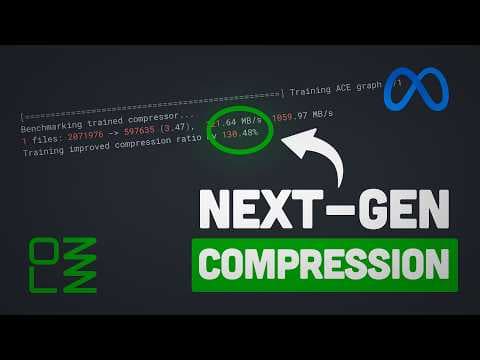 YouTube thumbnail for OpenZL Explained - Changing Data Compression Forever