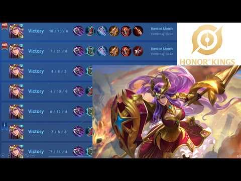 YouTube thumbnail for Estrategia vs Táctica: Gameplay de Athena (Honor of Kings)