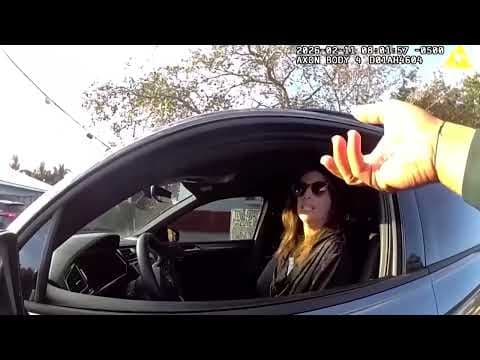 YouTube thumbnail for US officer accuses disabled driver of holding phone with missing hand