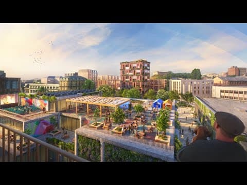 YouTube thumbnail for Revealed: New Broad Marsh Masterplan unveiled by Nottingham City Council
