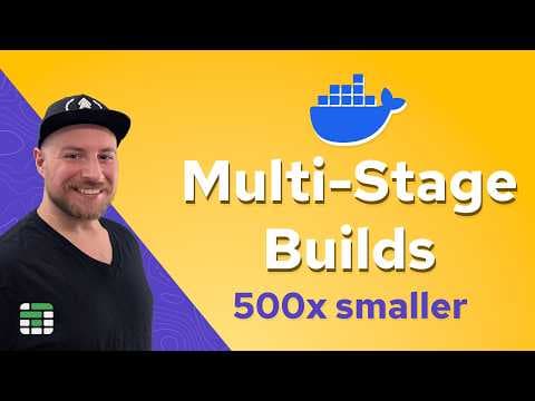 YouTube thumbnail for Don't ship your dev environment. Use Docker Multi-Stage Builds