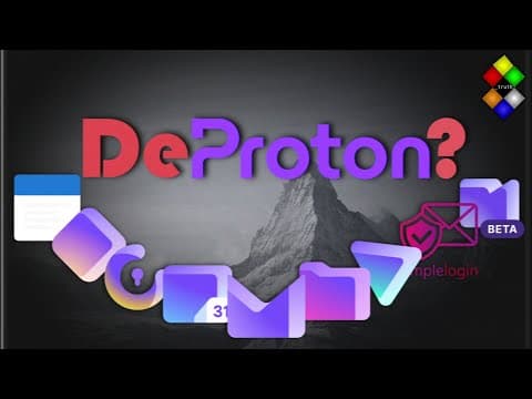 YouTube thumbnail for Proton getting big encourages centralization
