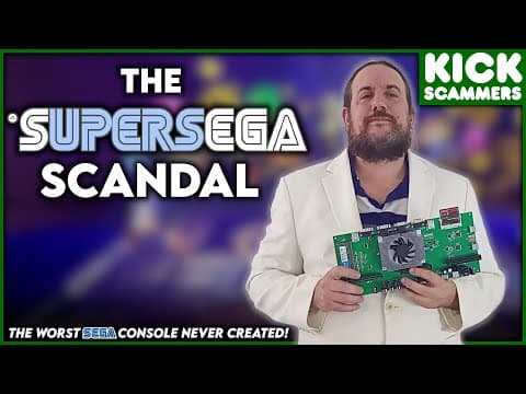 YouTube thumbnail for The SUPERSEGA Scandal / Retro Gaming's most bizarre failure