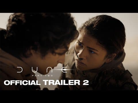 YouTube thumbnail for Dune: Part Two | Official Trailer 2