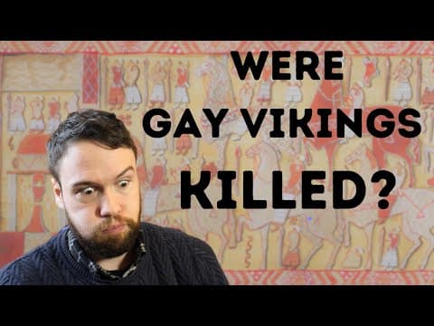 YouTube thumbnail for Did the Vikings Kill Gay People and Dump them in Bogs?