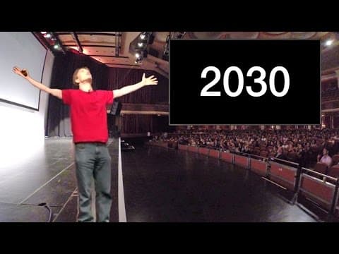 YouTube thumbnail for 2030: Privacy's Dead. What happens next?