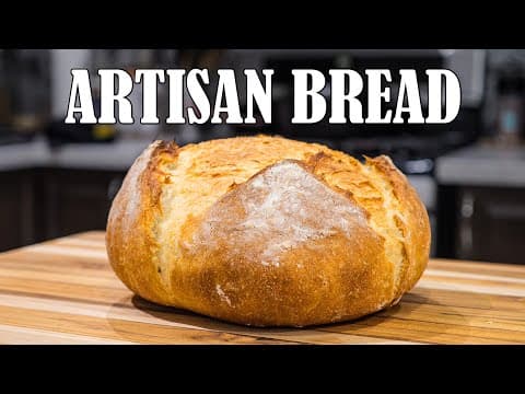 YouTube thumbnail for [5:34] Baking bread in a Dutch oven