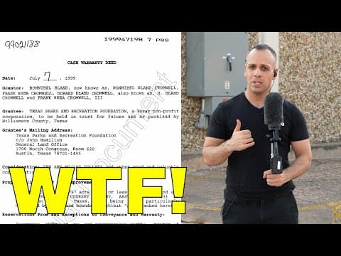 YouTube thumbnail for Taylor Texas City park becomes a Datacenter: what the f