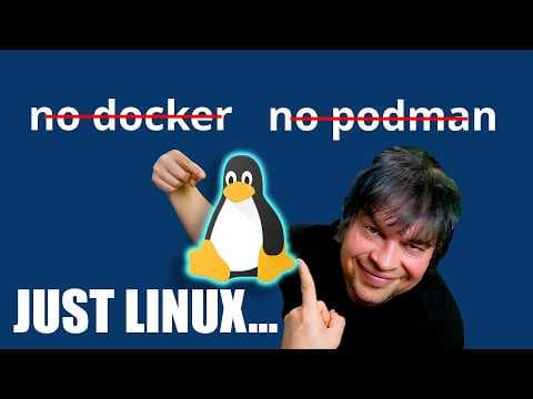 YouTube thumbnail for Linux containers the hard way - Marcel Dempers