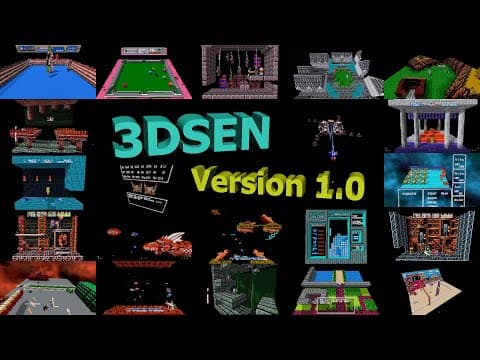 YouTube thumbnail for 3dSen Version 1.0 is officially out