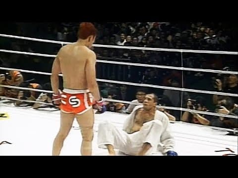 YouTube thumbnail for Sport Legends - Kazushi Sakuraba - A Legendary Confrontation Against the Gracie Clan