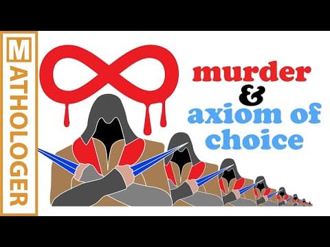 YouTube thumbnail for Death by infinity puzzles and the Axiom of Choice