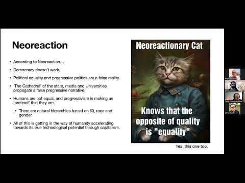YouTube thumbnail for Neoreactionary Networks: Mapping extreme and mainstream Twitter