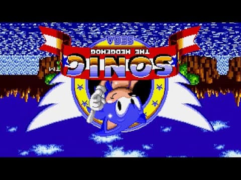 YouTube thumbnail for Why the Title Screen in Sonic 1 is kinda stupid