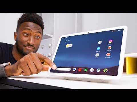YouTube thumbnail for MKBHD Pixel Tablet Review: Is Google Back?!