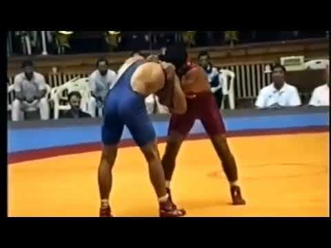 YouTube thumbnail for The most technical wrestler of all time Adam Saitiev. When wrestling becomes art.