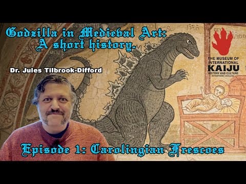 YouTube thumbnail for Godzilla in Medieval Art - Episode 1 - Carolingian Frescoes