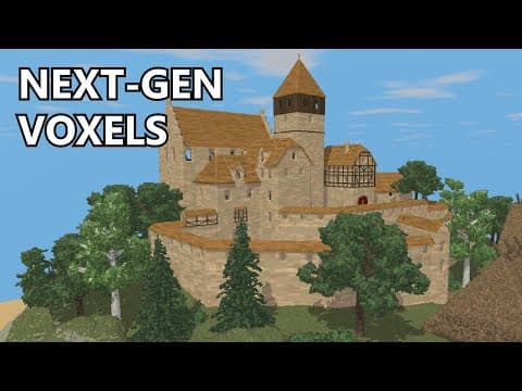 YouTube thumbnail for Douglas: Adding ray tracing (back) to my game engine [Voxel Devlog #17]