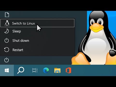 YouTube thumbnail for WINDOWS 10 EoL Reactions: 2025 The Year of Linux?