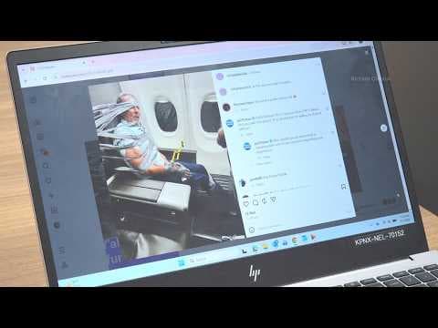 YouTube thumbnail for 67-year-old man duct-taped to chair on plane, charged with second-degree assault, disorderly conduct